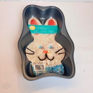Wilton Bunny Cake Pan Non Stick Dishwasher Safe Easter Spring Baking Mold